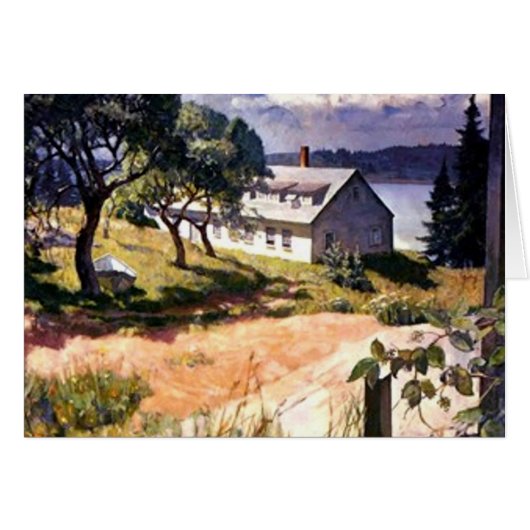 House By The Lake Cards (Front Horizontal)