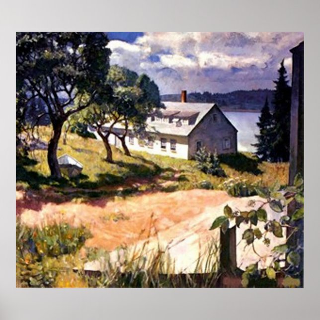 House By The Lake - Print (Front)
