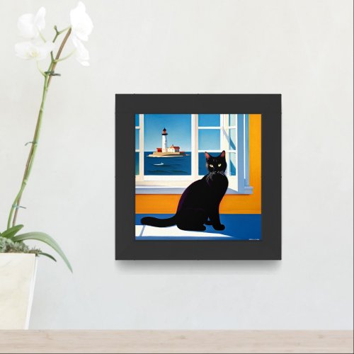 House Cat Framed Art