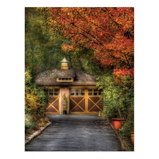 House - Classy Garage Postcard