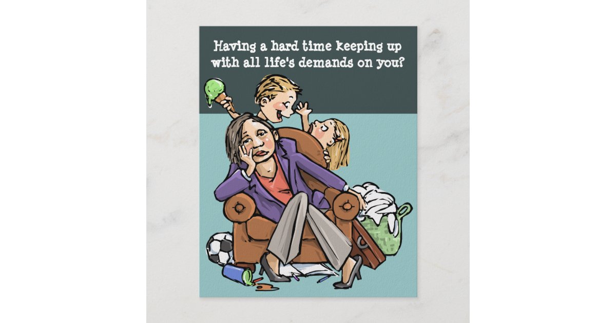 House cleaning business 4x5 promotional card | Zazzle.com