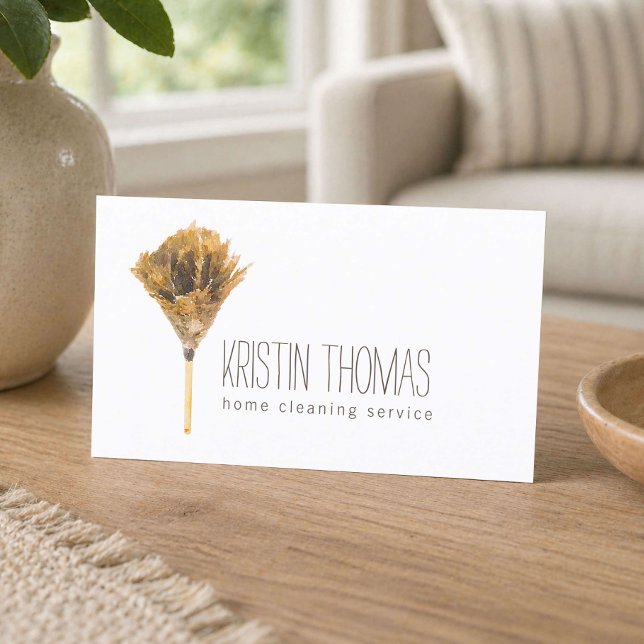House Cleaning Business Card (Creator Uploaded)