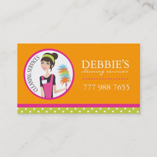 House Cleaning Business Cards
