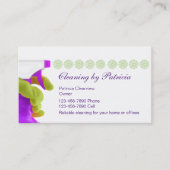House Cleaning Business Cards (Front)