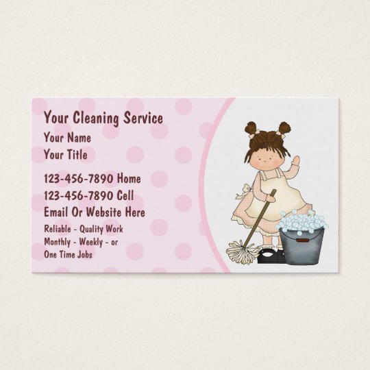 House Cleaning Business Cards | Zazzle