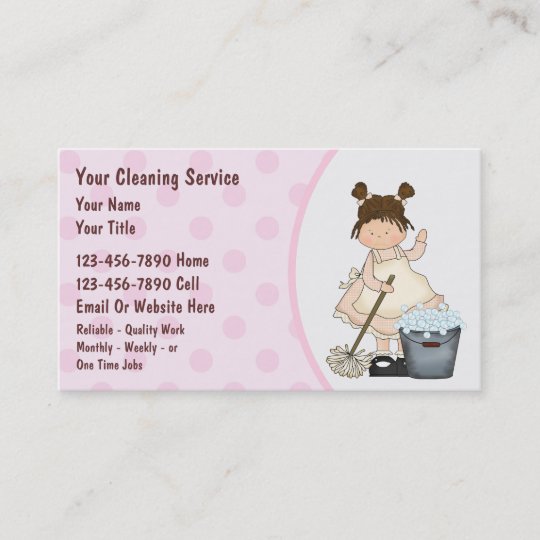 House Cleaning Business Cards | Zazzle.com
