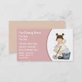House Cleaning Business Cards (Front/Back)