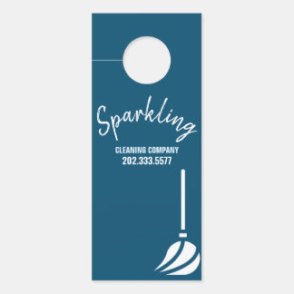 House Cleaning Door Hanger