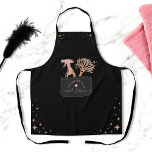 House Cleaning Fake Stitched Pocket Feather Duster Apron<br><div class="desc">**THE POCKET IN THIS DESIGN IS A FAKE GRAPHIC TO CREATE THE APPEARANCE OF A POCKET WITH A FEATHER DUSTER AND SPRAY BOTTLE. THIS APRON DOES NOT HAVE A POCKET** Modern and girly faux stitched front pocket apron. The design features a fake stitched pocket with a feather duster and spray...</div>
