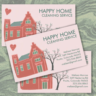 Cleaning Services Business Cards & Templates | Zazzle