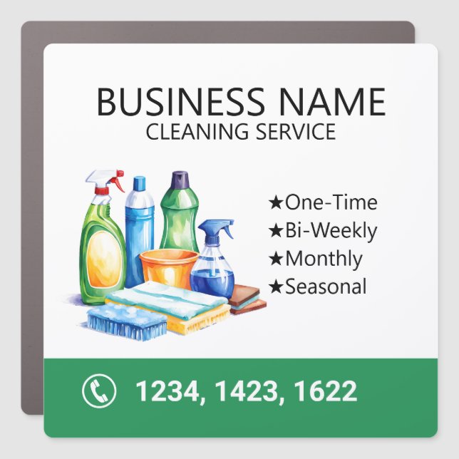 House Cleaning & Housekeeping Professional  Car Magnet (Front)