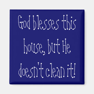 House cleaning magnet