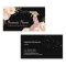 House Cleaning Maid Service Modern Floral Black