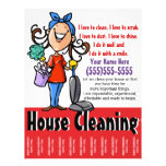 House Cleaning Marketing Flyer at Zazzle