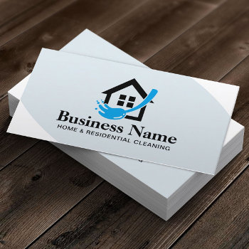 House Cleaning Professional Housekeeping Service  Business Card by cardfactory at Zazzle
