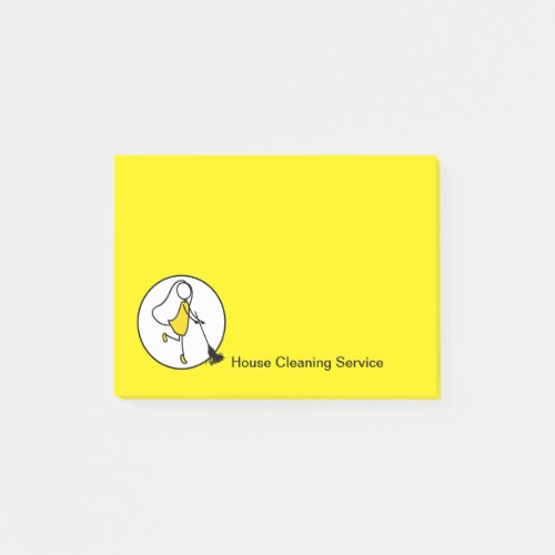 House Cleaning Service Customer  Post_it Notes
