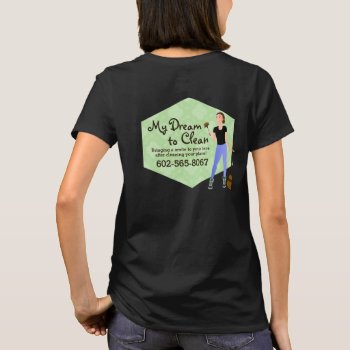House Cleaning Service Logo Shirts by MsRenny at Zazzle