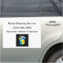 House Cleaning Service Mobile Car Magnets
