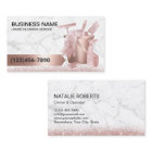 House Cleaning Service Modern Rose Gold Marble
