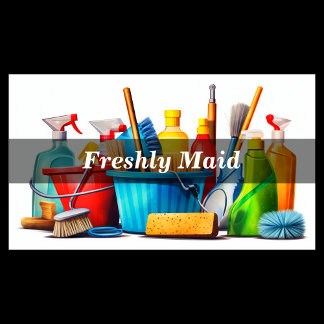 House Cleaning Services Business Card