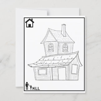 house coloring pages