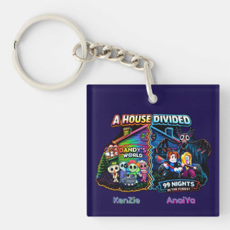 House Divided Dandy’s World vs 99 Nights Keychain