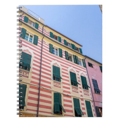 House facades Monterosso Cinque Terre Liguria Ital Notebook