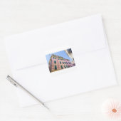 House facades Monterosso Cinque Terre Liguria Ital Square Sticker (Envelope)