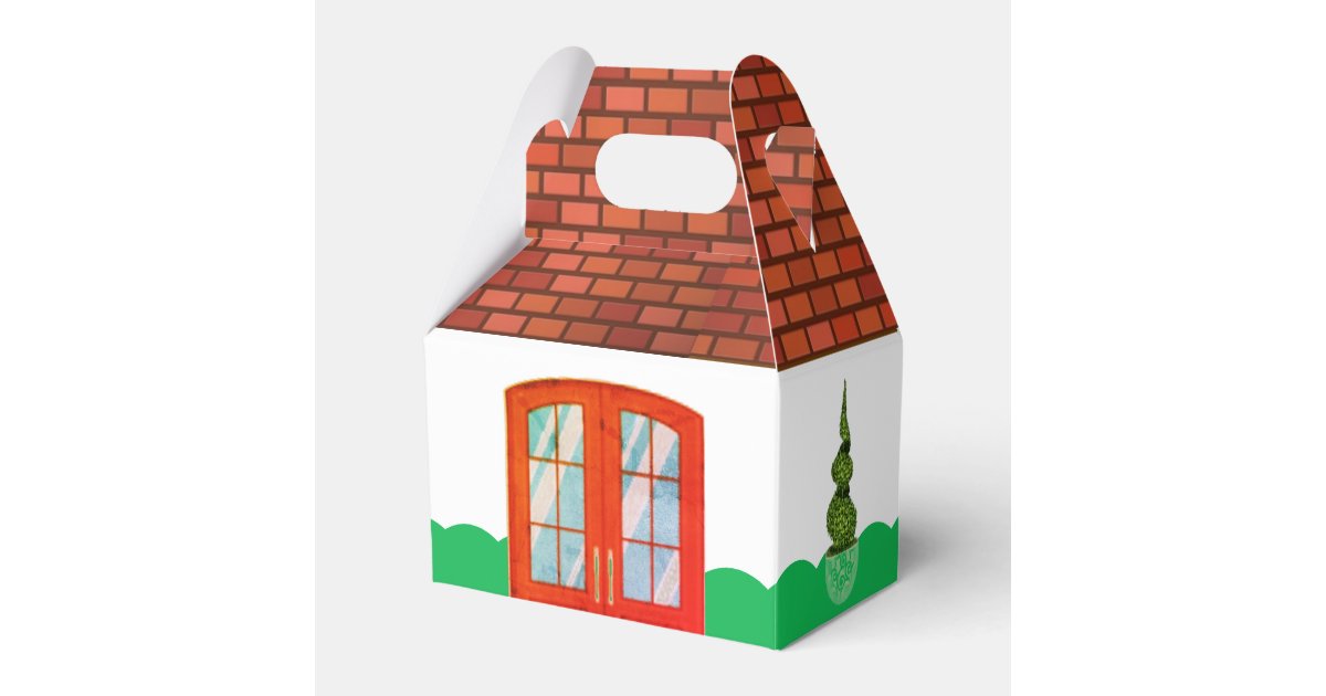 House Favor Box Zazzle