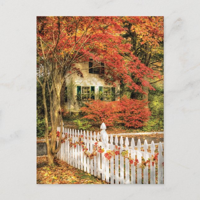 House - Festive Postcard (Front)