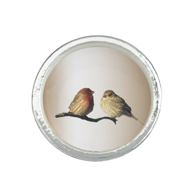 House Finches Ring (Front)