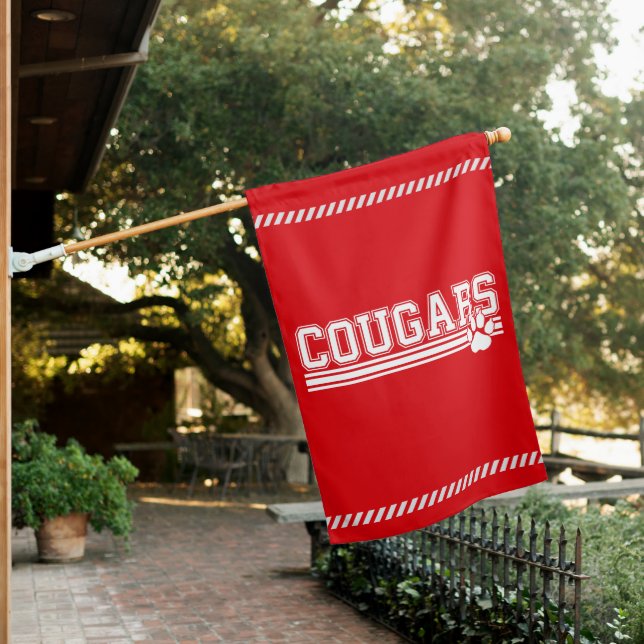 House Flag Cougars  (In SItu)