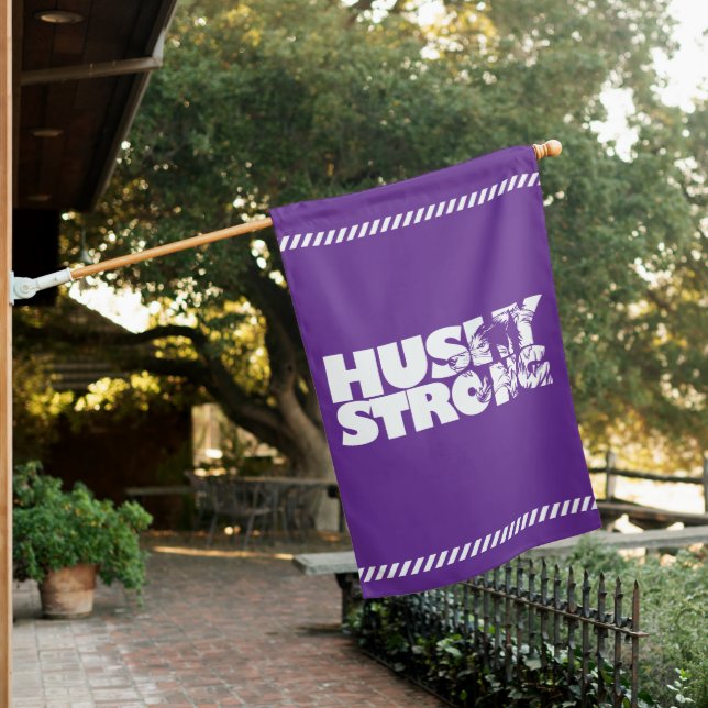 House Flag Husky Strong (In SItu)
