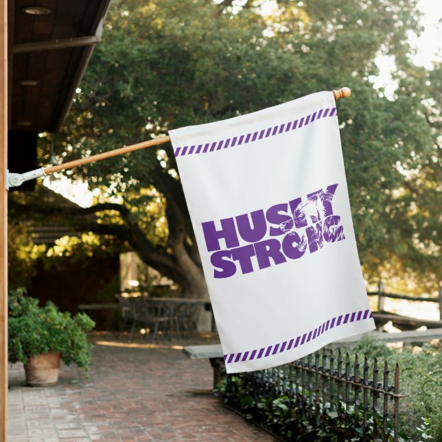 House Flag Husky Strong (In SItu)