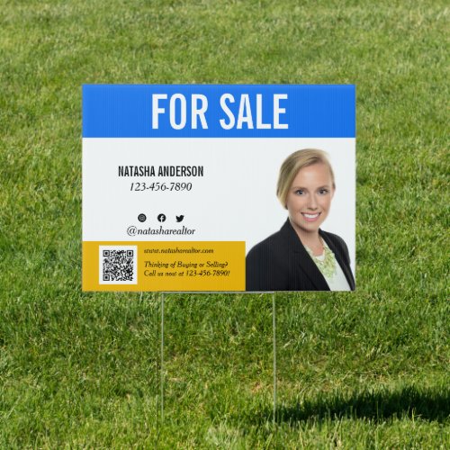 House For Sale Realtor Marketing Promo Agent Sign