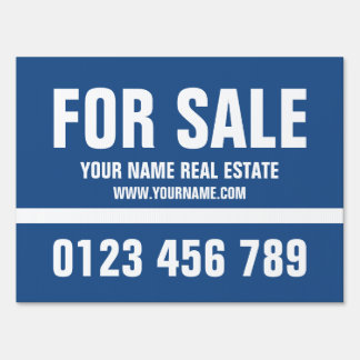 House for sale template real estate yard sign