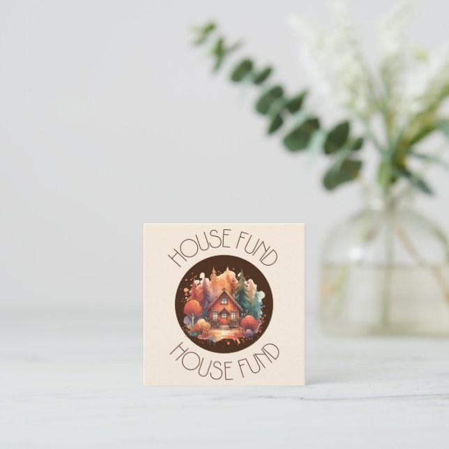 House Fund  Enclosure Card (Standing Front)