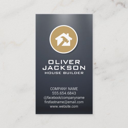 House Hammer Logo Business Card