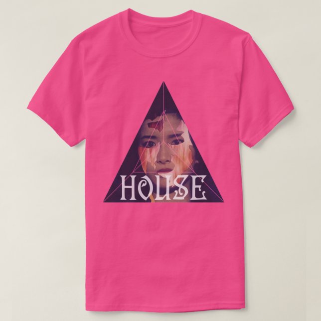 House Hausu Japanese Cat Horror T-Shirt (Design Front)