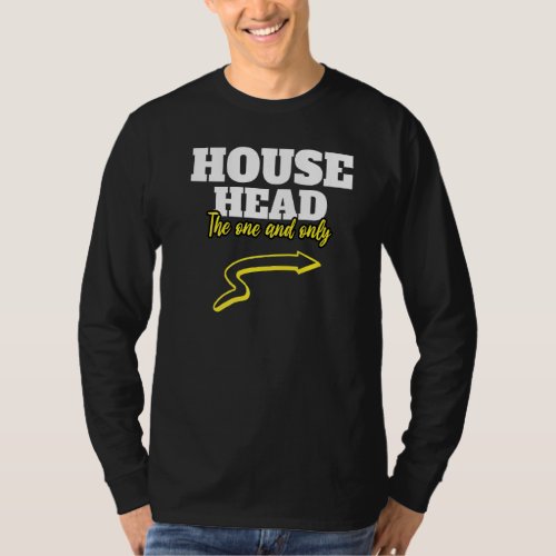 House Head Music Soulful Deep House Dj T_Shirt