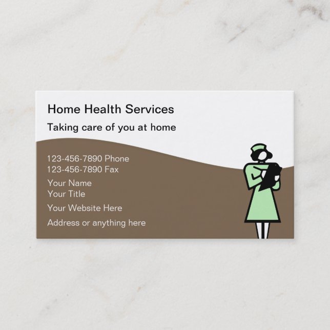 House Health Business Cards (Front)