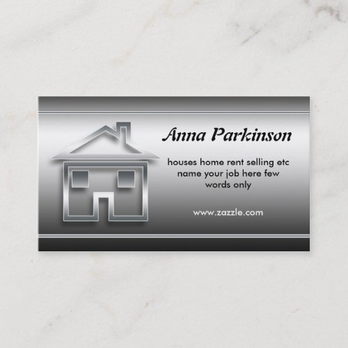 house home business card