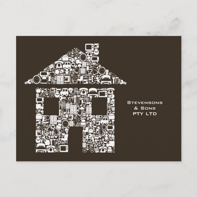 House Home Business Promotional Marketing Card (Front)