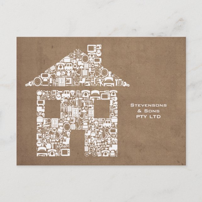 House Home Business Promotional Marketing Card (Front)