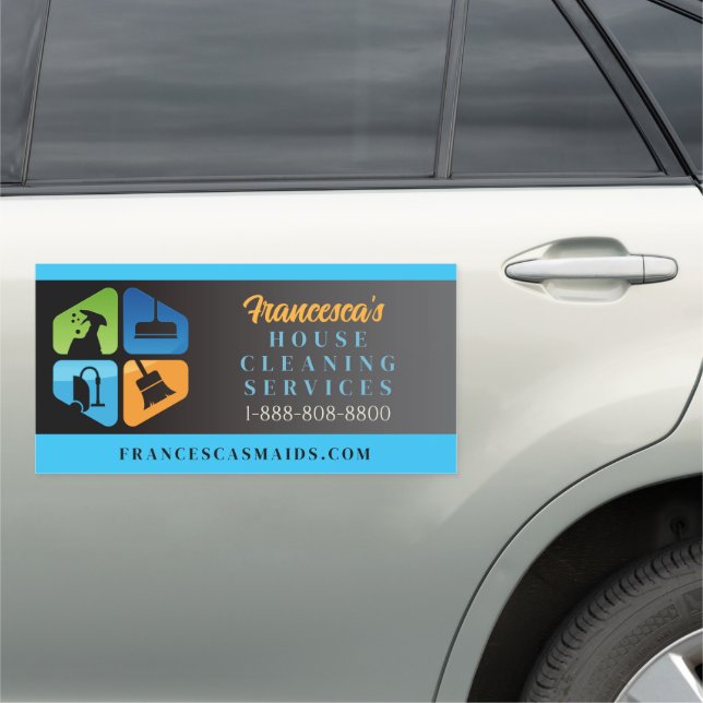 House Home Cleaning Maid Services Sign Company (In Situ)