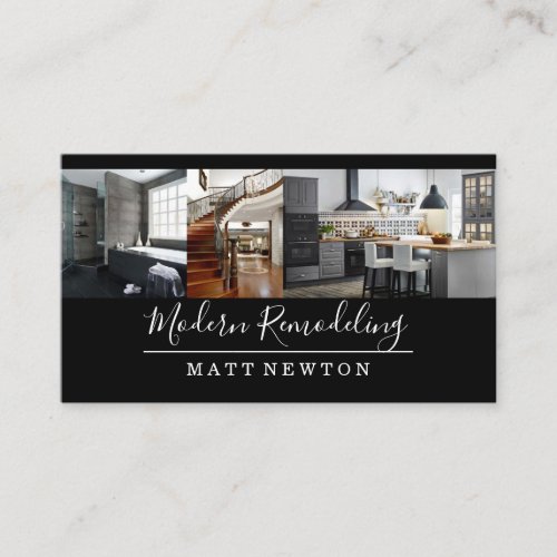 House Home Remodeling Contractor Construction Business Card