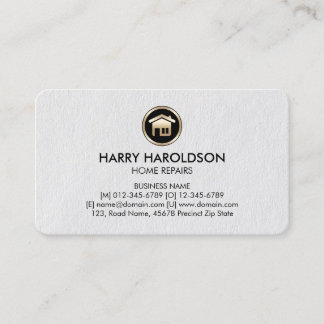 House Icon Premium Home Repairs Business Card