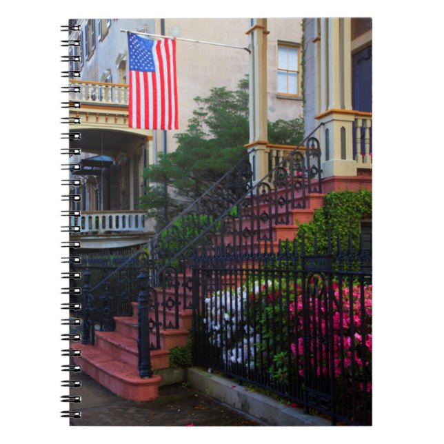 House in the Historic District in the spring Notebook (Front)