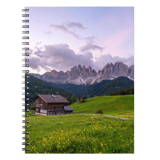 House in the mountains notebook (Front)