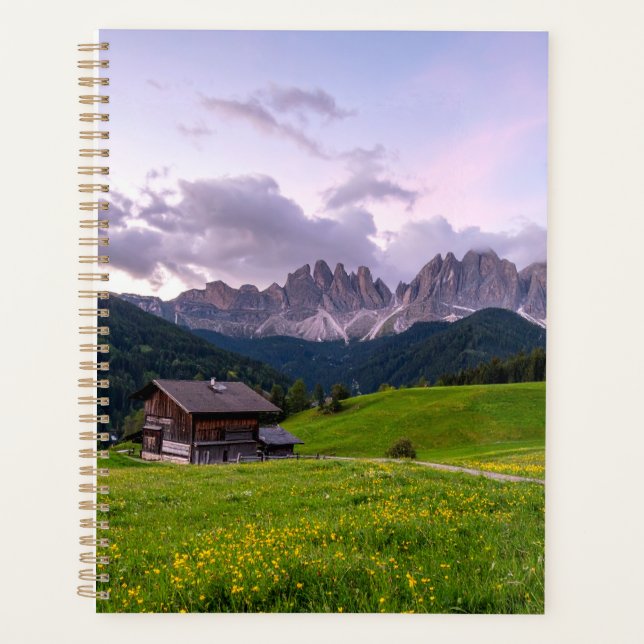 House in the mountains planner (Front)